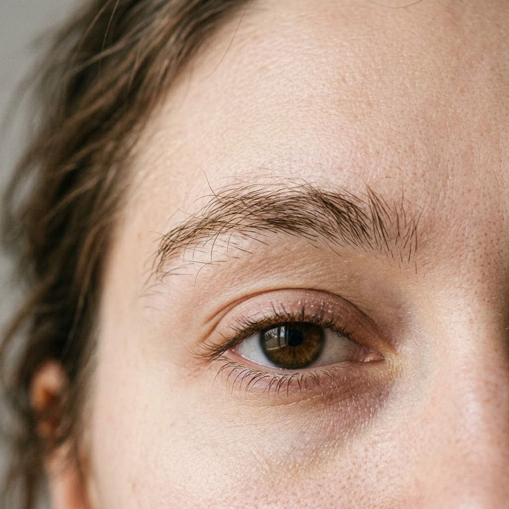 Eyebrows Before Treatment